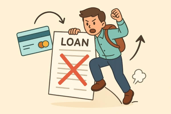 審査基準は各社で異なるため、アコムで落ちても他の大手消費者金融や中小消費者金融で借入できる可能性は十分にあります。