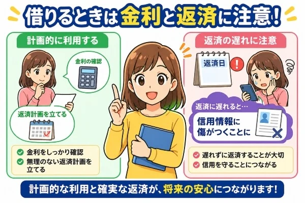 アイフルで借りるときに実際に注意すべき点