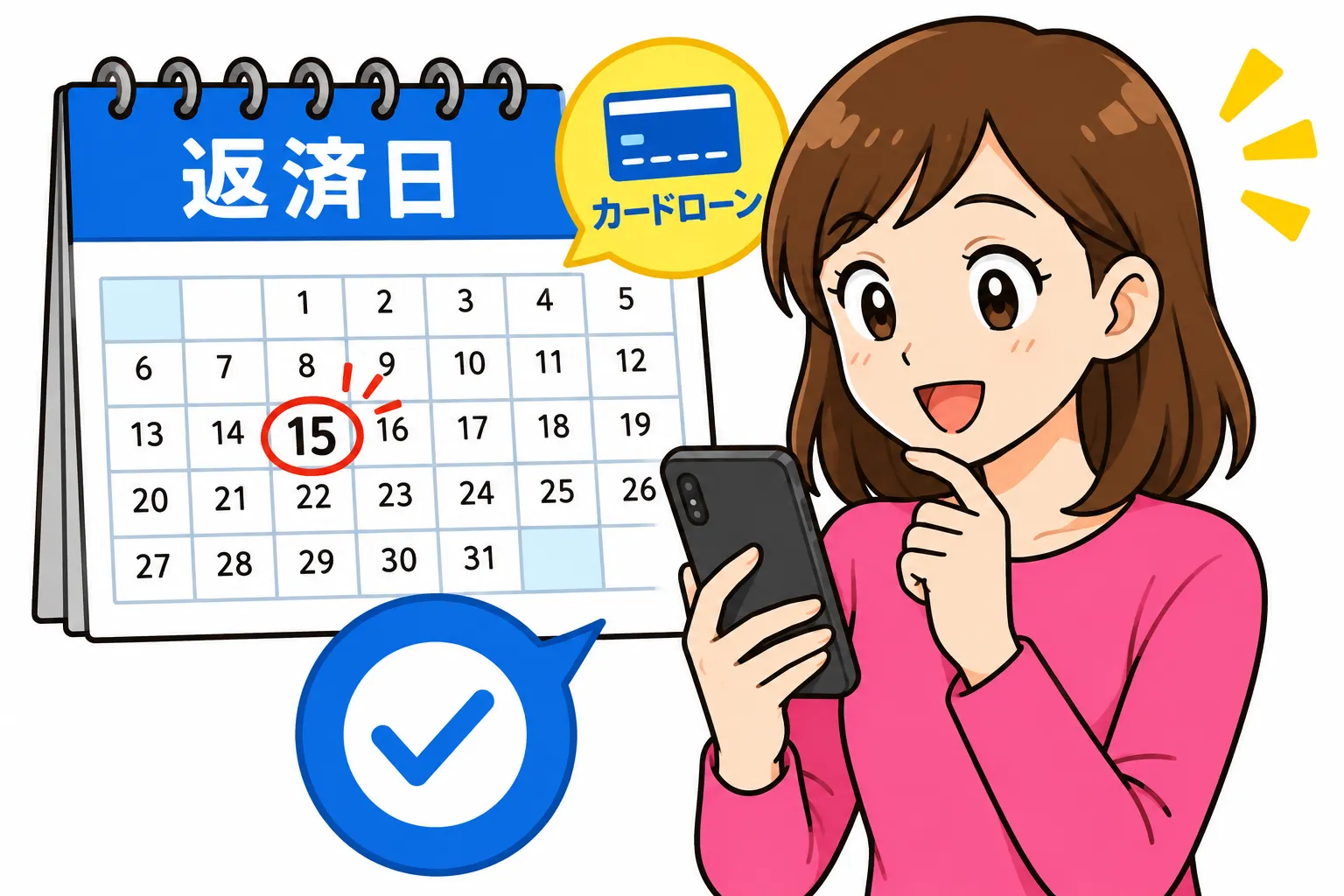 給料日払いの設定は存在しないカードローン返済の仕組み