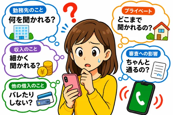 申込後に電話が来たときに聞かれる内容と正しい対応の仕方