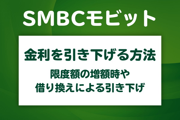 金利を下げる方法と利息を減らすコツ