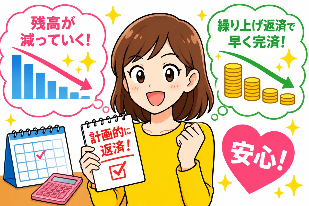 返済を効率的に進めればプロミスの返済で困ることも少なくなる