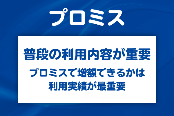 増額に向けて日頃の利用で気をつけること